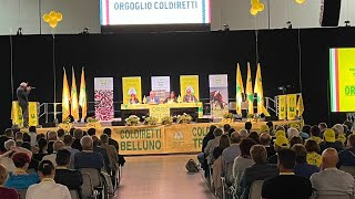 Anche gli agricoltori bellunesi, in assemblea, festeggiano i primi 80 anni di storia di Coldiretti