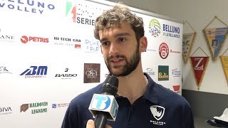 Un “puma” per i rinoceronti: Alberto Saibene torna a schiacciare per il Belluno Volley