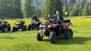 Parte da Falcade il raduno degli appassionati di Quad