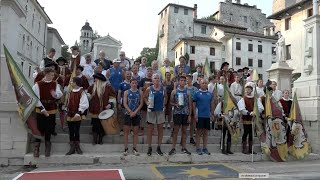 Fa tappa anche a Feltre la staffetta Lions per la Pace, fra i presenti anche il Vescovo e l’Imam