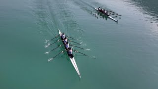 Al lago di Santa Croce di scena il grande canottaggio