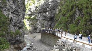 Riaperti i Serrai di Sottoguda, distrutti dalla tempesta Vaia