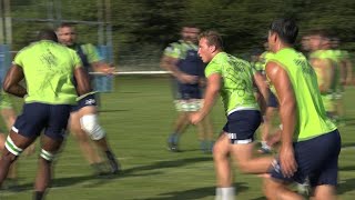 Mischia a Safforze: allenamento bellunese per la Benetton Rugby