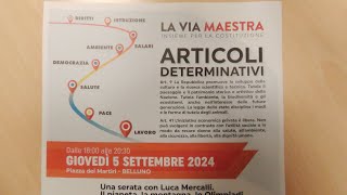 In Piazza dei Martiri un dialogo con Luca Mercalli per parlare di ambiente e lavoro