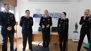 Quattro nuovi dirigenti per una squadra dei carabinieri “olimpica”