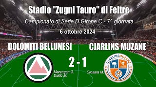 Calcio, serie D. Dolomiti Bellunesi in rimonta