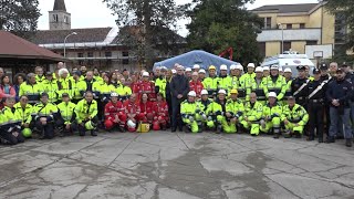 “Loki 2024”: la complessa esercitazione di Protezione Civile a Belluno